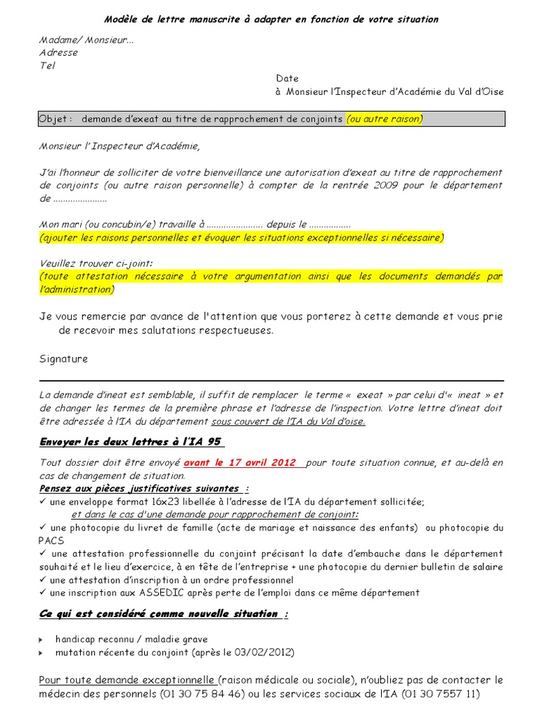 Comment Obtenir L’Exeat | Définition de l’EXEAT – DBQZP