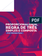 Proporcionalidade e Regra de Três - Henrique Tiezzi - Ponto Dos Concursos