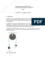 Protocolo 1. Maquina Atwood