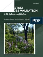 Ecosystem Services Valuation in The Indiana Coastal Zone