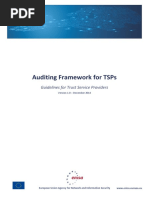 Auditing Framework For Trust Services