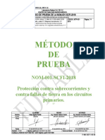 Proteccion Contra Sobrecorrientes y Contra Fallas de Tierra en Los Circuitos Primarios