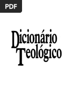 dicionário teológico - CLAUDIONOR CORRÊA DE ANDRADE