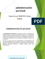 Función Administración de Personal Presentacion