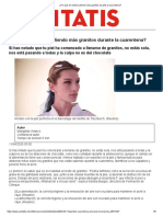 ¿Por Qué Me Están Saliendo Más Granitos Durante La Cuarentena - PDF