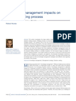 Knowledge Management Impacts On Decision Making Process: Rolland Nicolas
