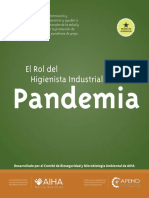 Rol Del Higienista Industrial en Una Pandemia PDF