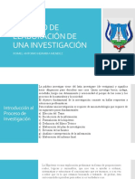 Proceso de Elaboración de Una Investigación