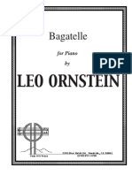 Leo Ornstein - Bagatelle