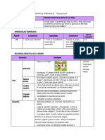 SESIÓN DE APRENDIZAJE Personal Social