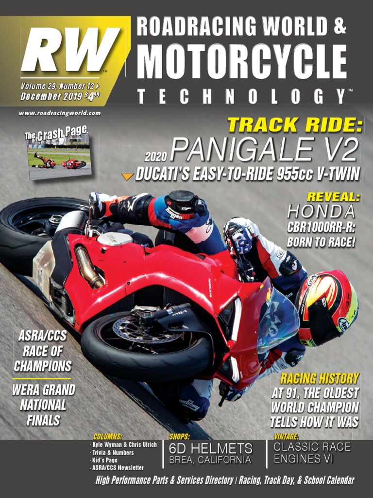 rick s small engine angleton tx on Roadracing World December 2019 Vehicle Technology Motorcycling