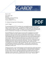 SCAROP Letter To The ABR
