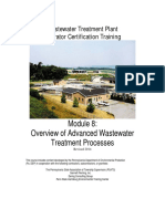 Overview of Advanced Wastewater Treatment Processes