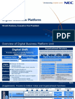 Digital Business Platform: Hiroshi Kodama, Executive Vice President