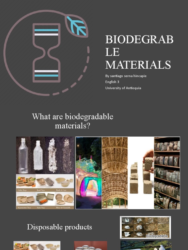 Biodegradable Materials Overview | PDF