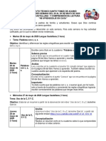 Actividades Lengua Castellana Semana Del 26 Al 29 de Mayo de 2020