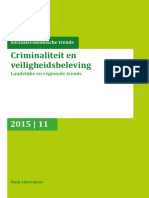 2015 Criminaliteit en Veiligheidsbeleving