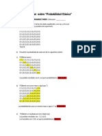 Taller Sobre Probabilidad Clásica.