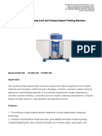 Digital Displaying Izod and Charpy Impact Testing Machine: Model:HT-5D-CM HT-25D-CM HT-50D-CM Application