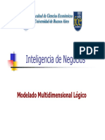Inteligencia de Negocios. Modelado Multidimensional Lógico PDF