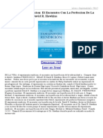 El Experimento Rendicion El Encuentro Con La Perfeccion de La Vida