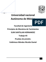 Principios de presión en yacimientos petroleros