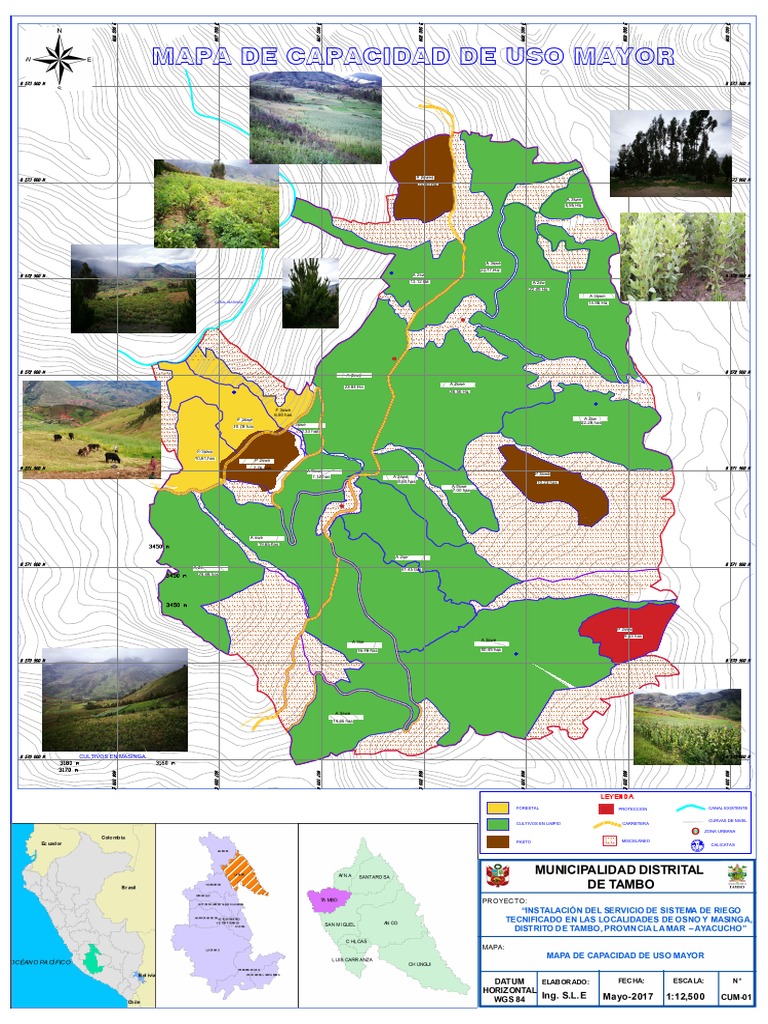 Mapa de Cultivos y Uso de Suelo | PDF