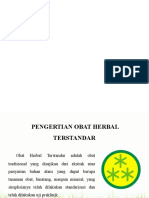 Obat Herbal Terstandar