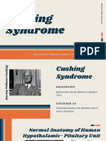 Cushing Syndrome: Divisi Endokrin, Metabolik, Diabetes - Ilmu Penyakit Dalam FK USU