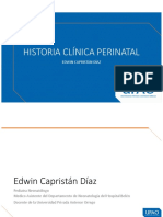 Semana 1 - T1 - Historia Clinica Perinatal PDF