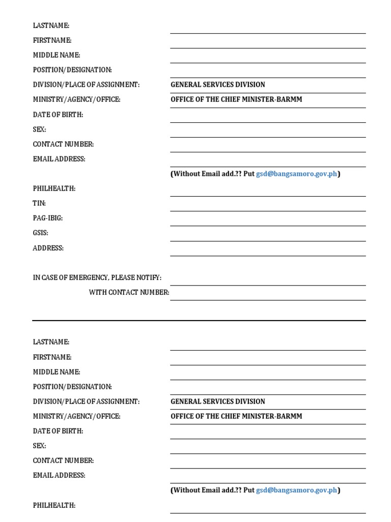 Chief Minister Office Details - BARMM | PDF | Politics | Law