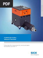 Ultrasonic Gas Flow Measuring Devices