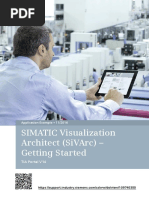 Simatic Visualization Architect (Sivarc) - Getting Started: Tia Portal V14