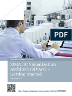 Simatic Visualization Architect (Sivarc) - Getting Started: Tia Portal V14
