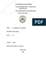 Transmisión de la propiedad y derechos del propietario según el Código Civil peruano