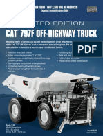 CAT 797F Off-Highway Truck: Order Today - Only 2,500 Will Be Produced!