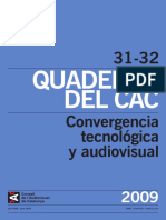 Quaderns Del Cac: Convergencia Tecnológica y Audiovisual