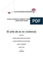 El Arte de La No Violencia