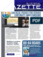 Blue Rizal Gazette Issue 1 PDF