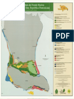 Mapa Habitats Fondo Marino Parque Nacional Del Este