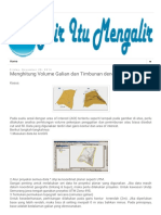2014 - 11 - Menghitung Volume Galian Dan Timbunan PDF
