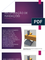 Recuperação Fundações