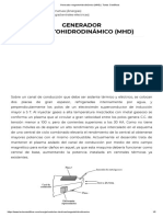 Generador Magnetohidrodinámico (MHD) - Textos Científicos
