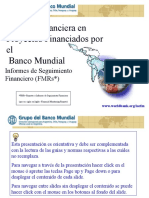 Informes de Seguimiento FinancieroFMRs