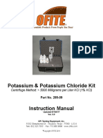 285-09 - Potassium and Potassium Chloride Kit