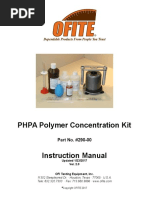 290-00 - PHPA Polymer Concentration Kit