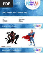 Red Team vs. Blue Team On Aws: Teri Radichel Kolby Allen