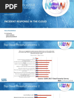 Incident Response in The Cloud: Dave Shackleford