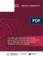 Cartilla de Mejores Practicas para La Prevencion Del COVID-19