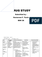 Drug Study RLE